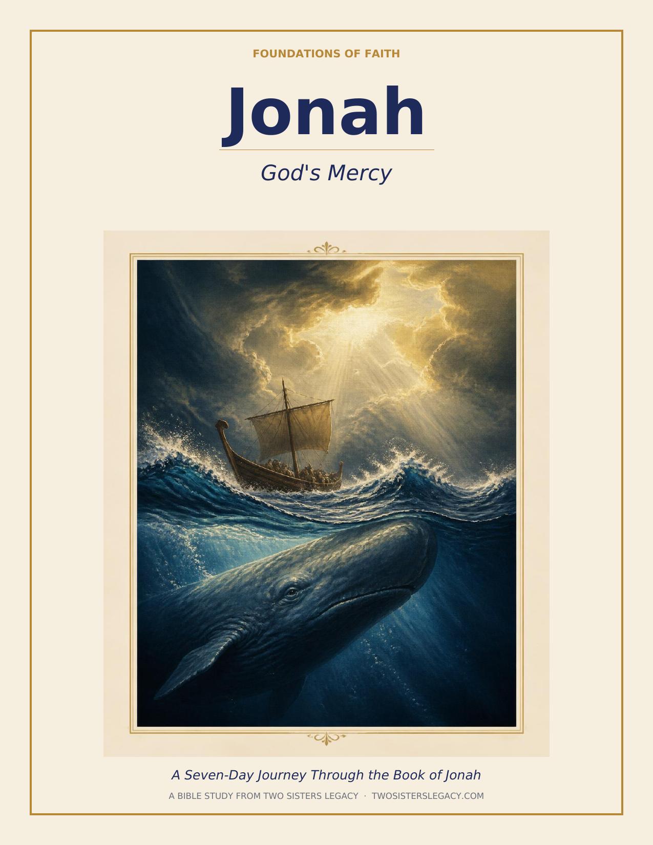 Jonah: God's Mercy — Bible Study cover