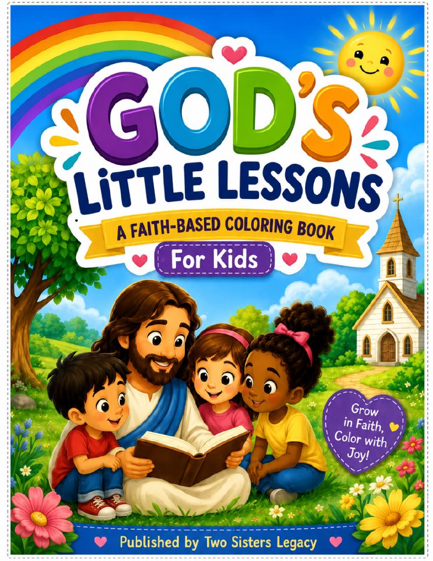 Faith Based Coloring Book cover