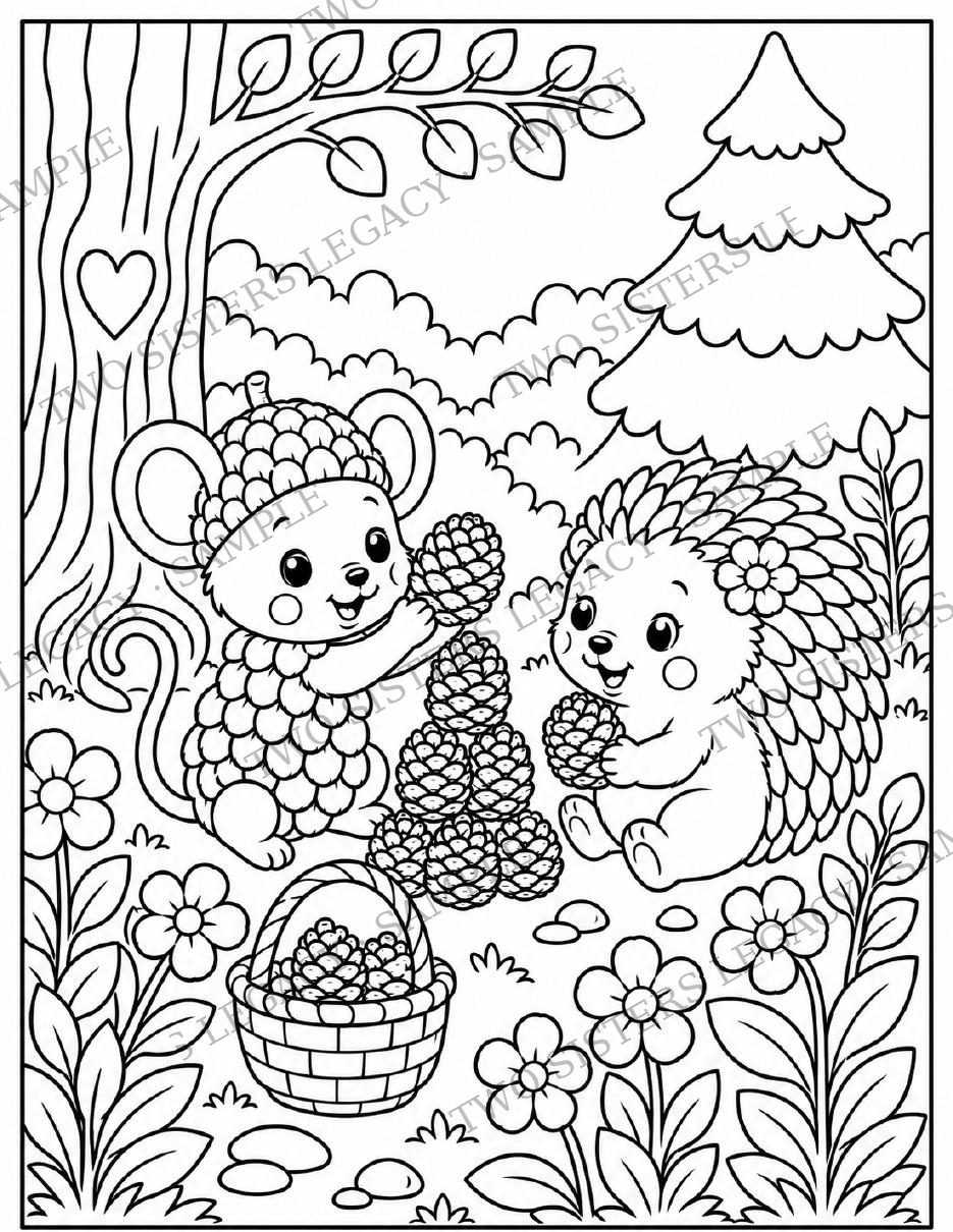 Millie & Friends Coloring Page 14 cover