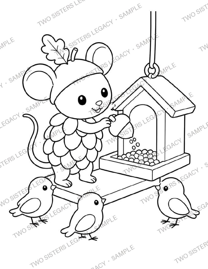 Pip & Hazel Coloring Page 14 cover