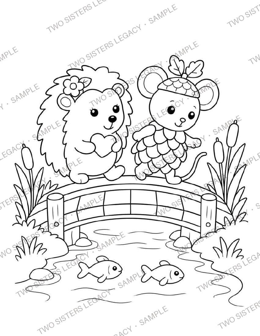 Pip & Hazel Coloring Page 24 cover