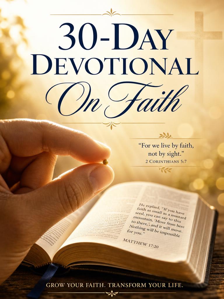 30-Day Devotional on Faith cover
