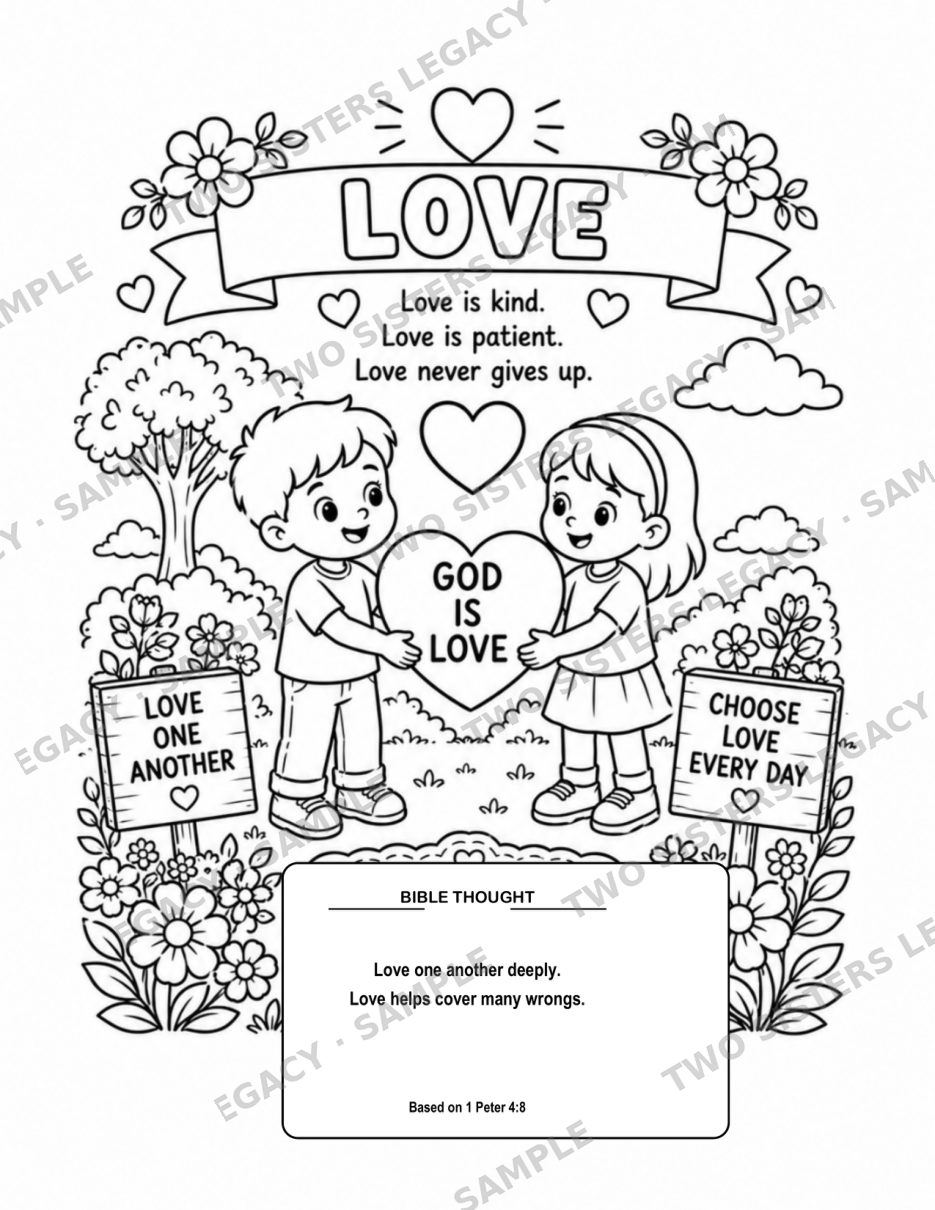 Love — Two-Page Lesson cover