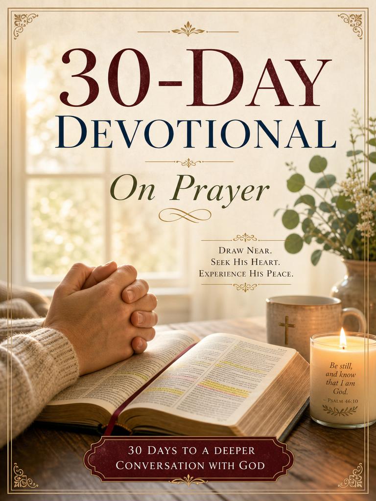 30-Day Devotional on Prayer cover