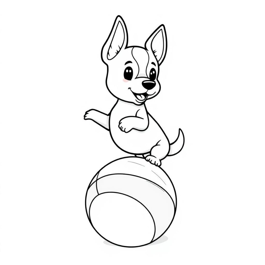 Toy Fox Terrier Coloring Page cover