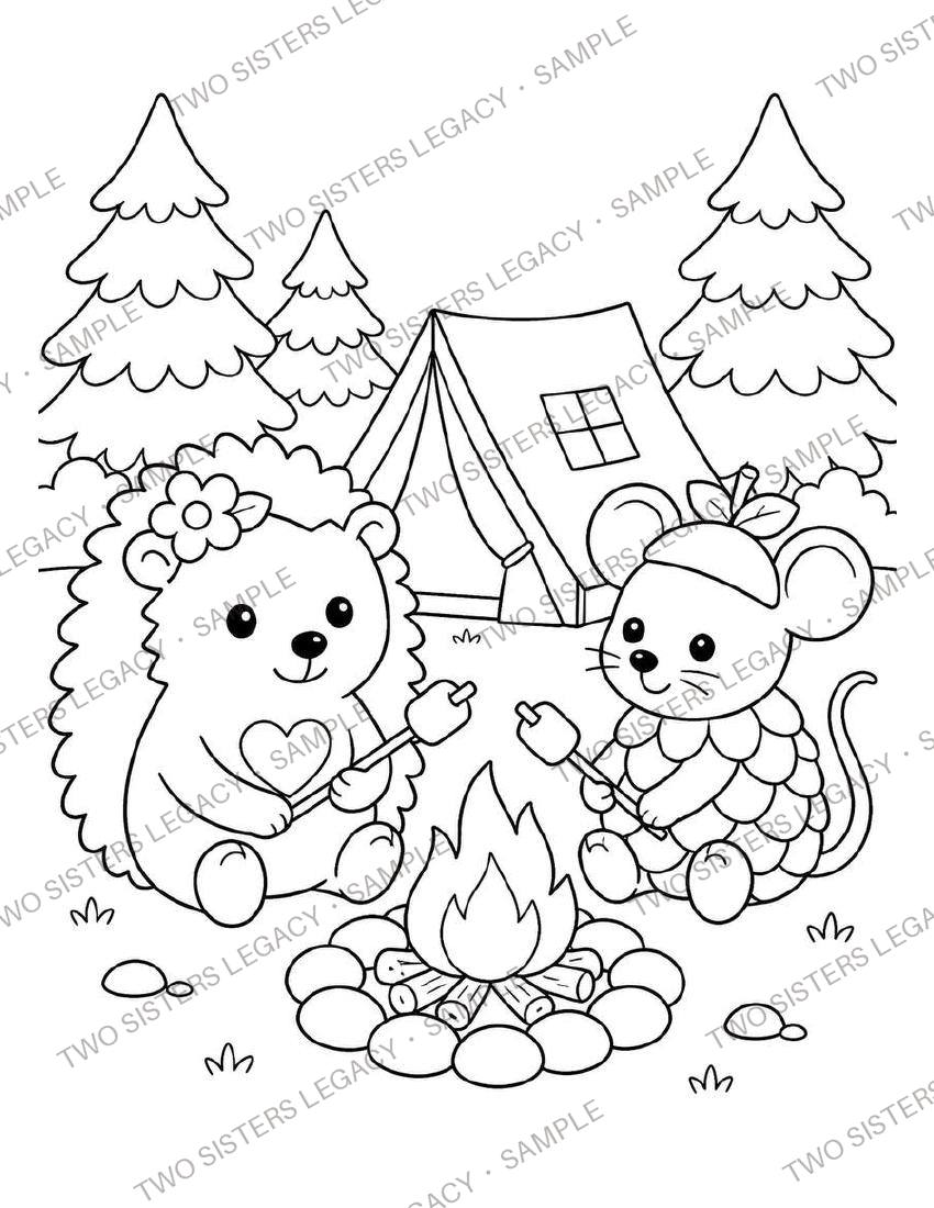 Pip & Hazel Coloring Page 20 cover