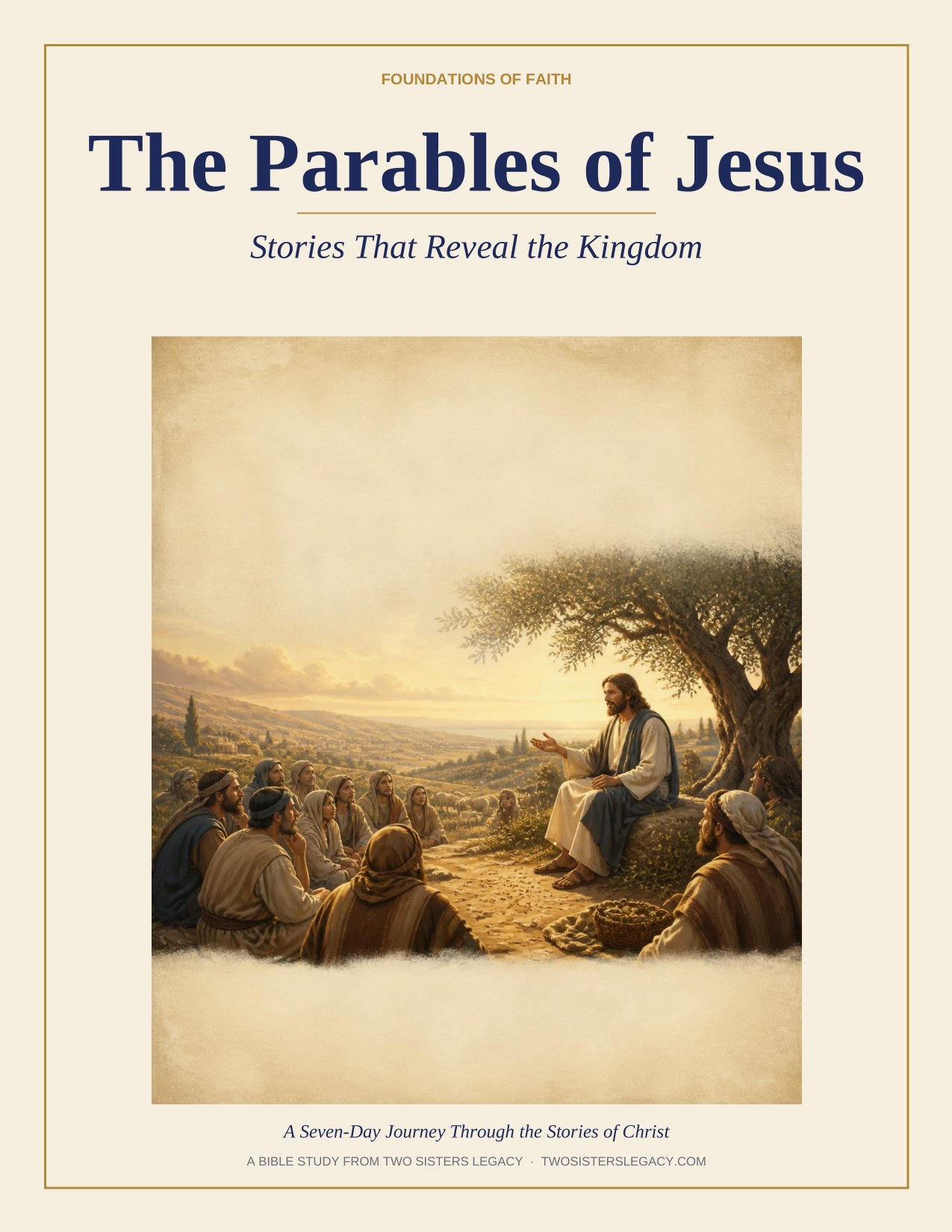 The Parables of Jesus — Bible Study cover