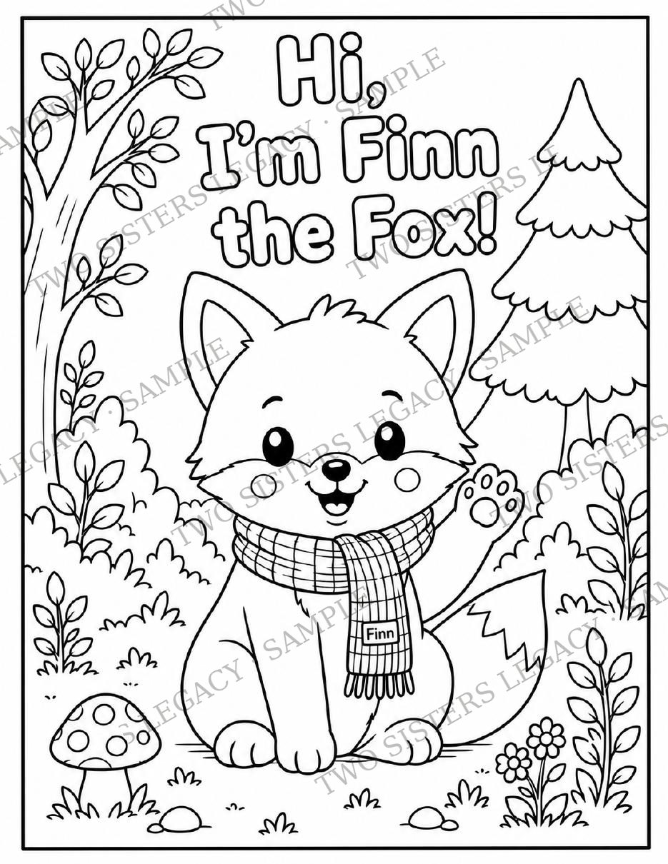 Millie & Friends Coloring Page 5 cover