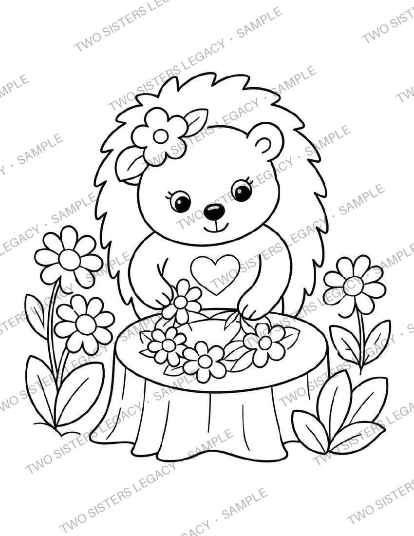 Pip & Hazel Coloring Page 22 cover