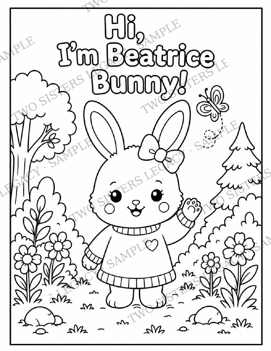 Millie & Friends Coloring Page 2 cover