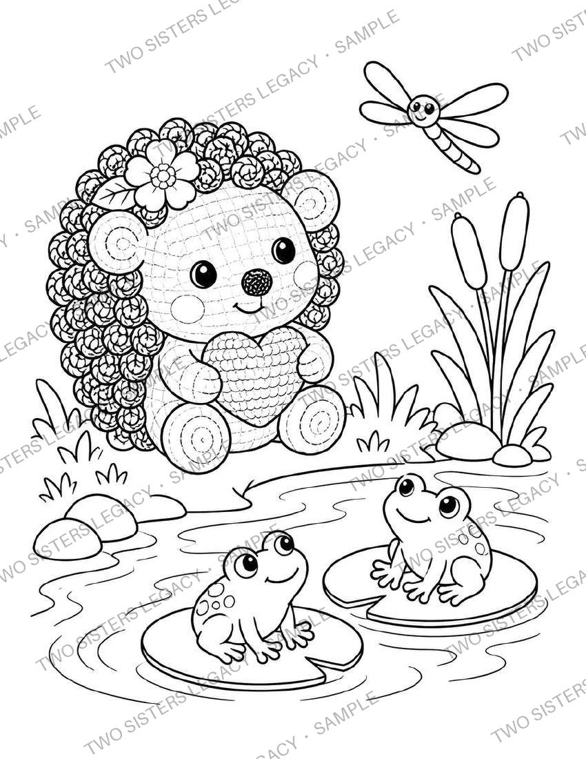 Pip & Hazel Coloring Page 13 cover