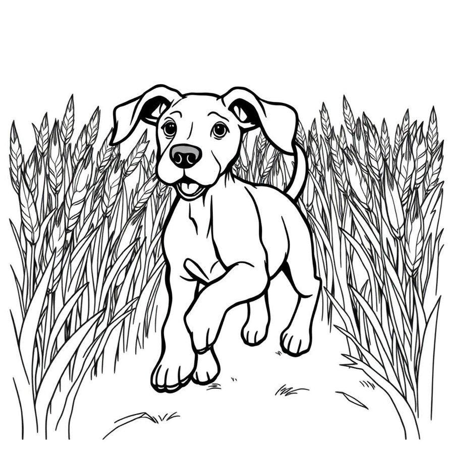 Vizsla Coloring Page cover