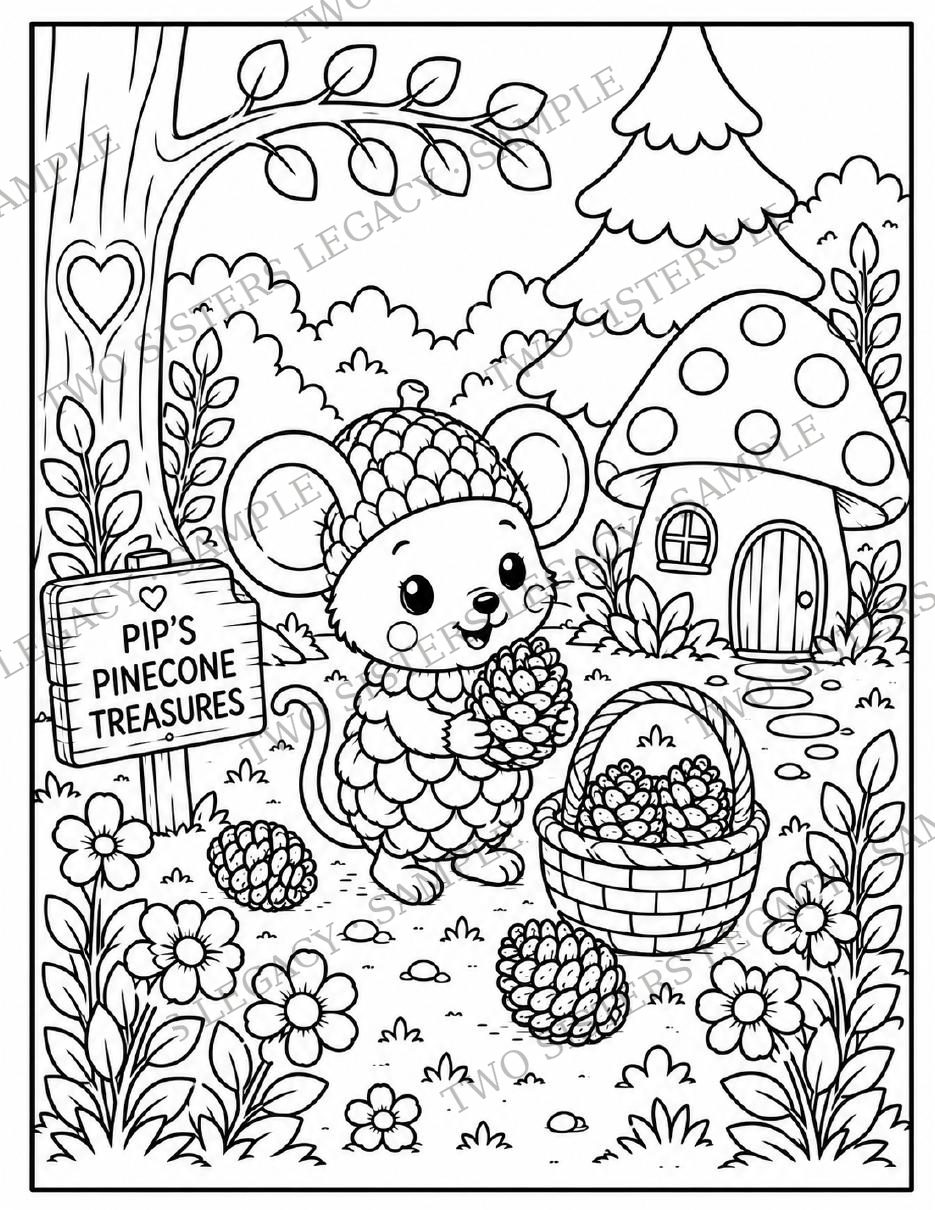 Millie & Friends Coloring Page 13 cover