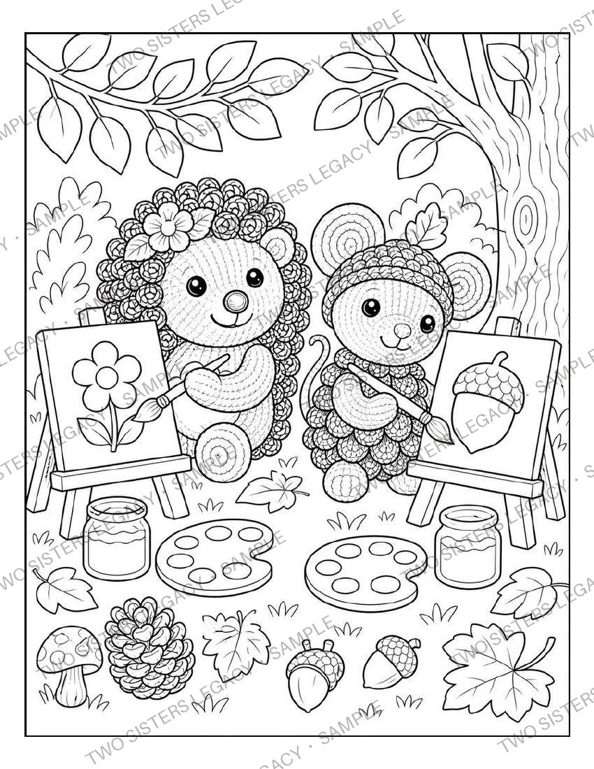 Pip & Hazel Coloring Page 18 cover