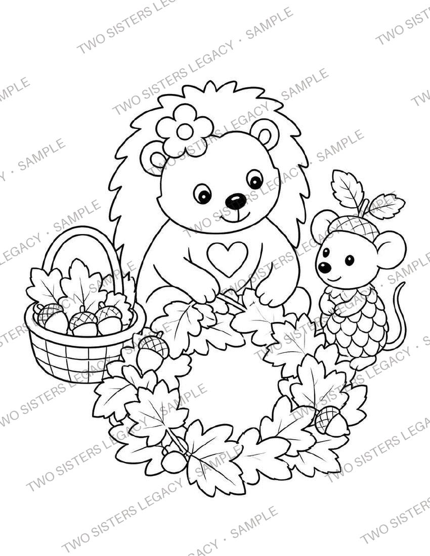 Pip & Hazel Coloring Page 27 cover