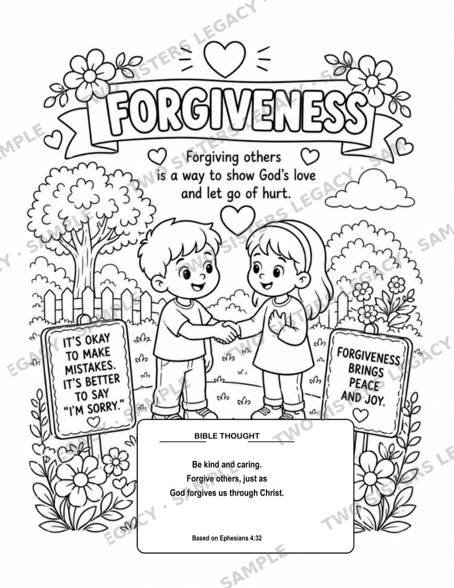 Forgiveness — Two-Page Lesson cover