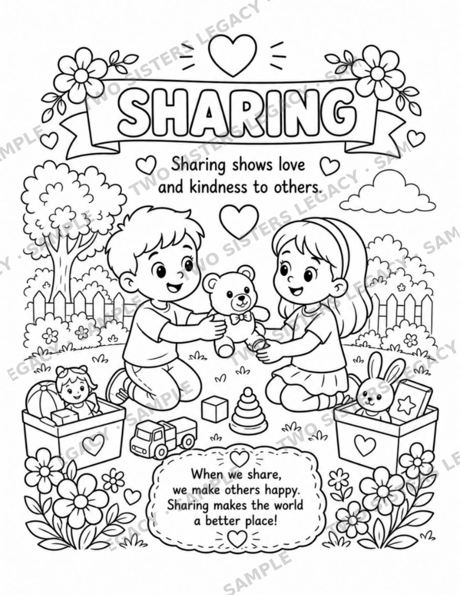 Sharing — Two-Page Lesson cover