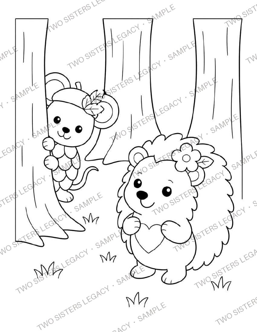 Pip & Hazel Coloring Page 23 cover