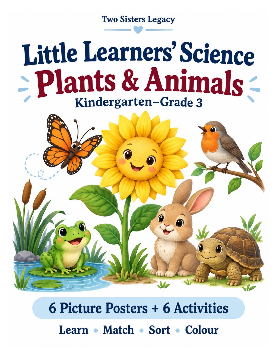 Little Learners’ Science: Plants & Animals cover