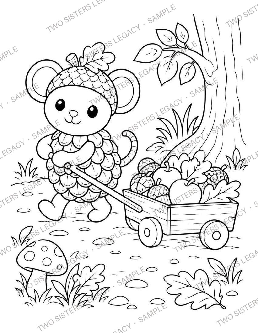 Pip & Hazel Coloring Page 16 cover