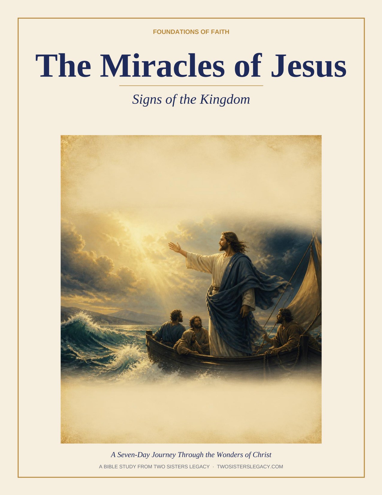 The Miracles of Jesus — Bible Study cover
