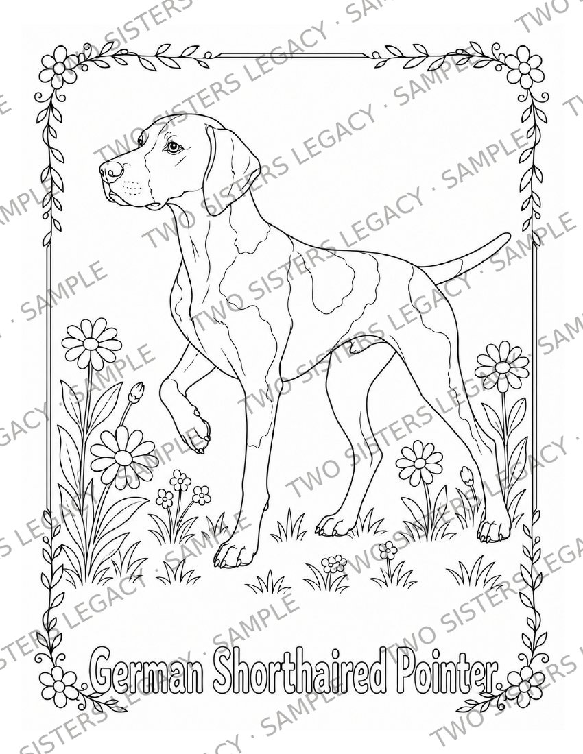 Pointer Coloring Page cover