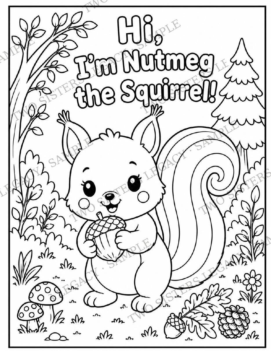 Millie & Friends Coloring Page 6 cover