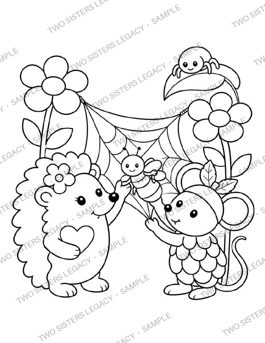 Pip & Hazel Coloring Page 28 cover