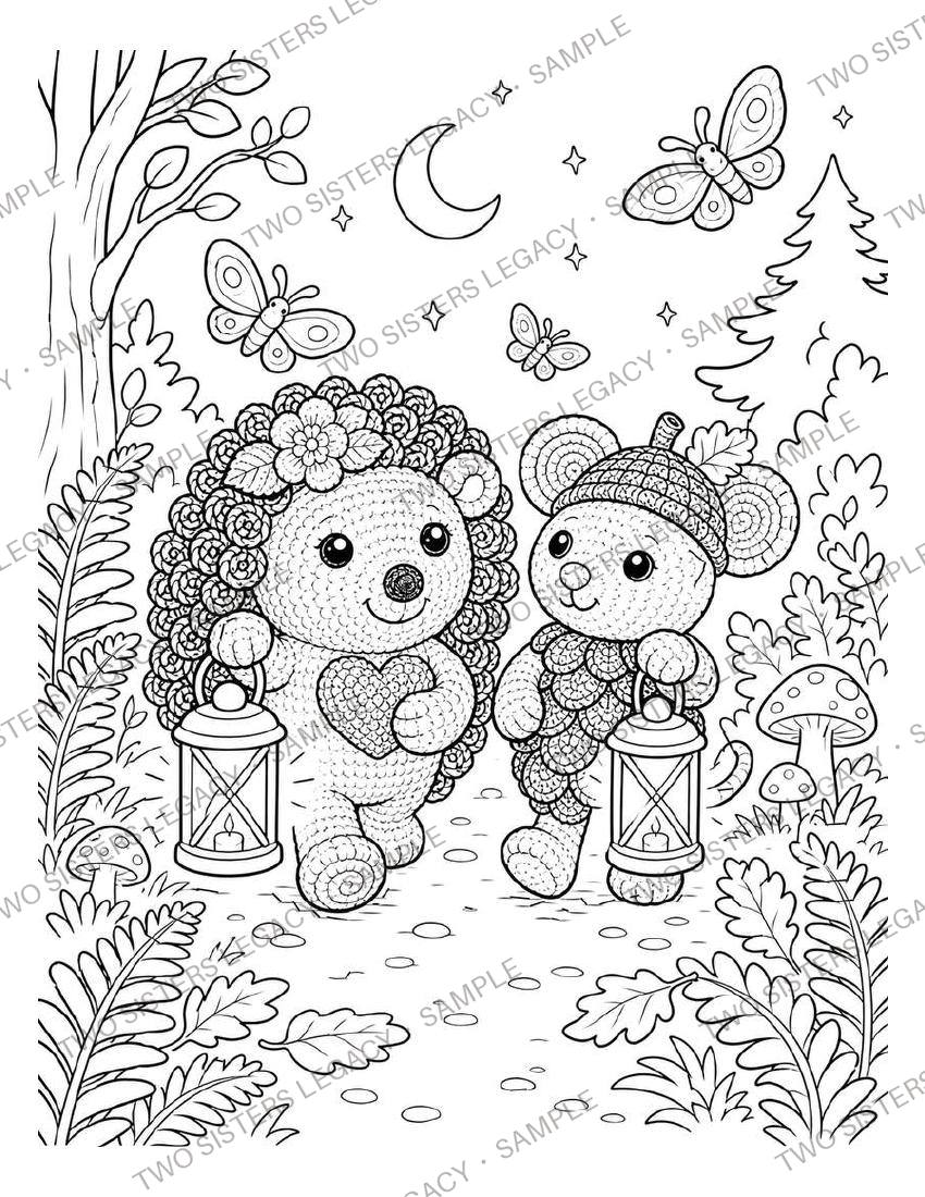 Pip & Hazel Coloring Page 12 cover