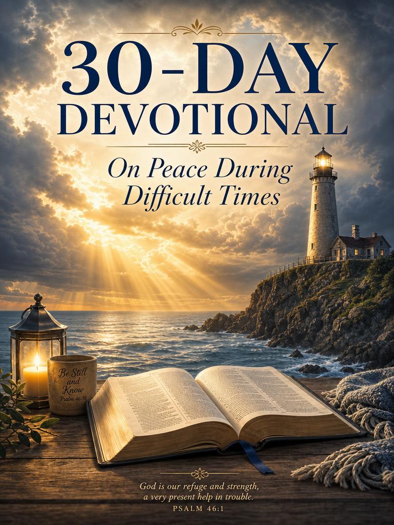 30-Day Devotional on Peace During Difficult Times cover