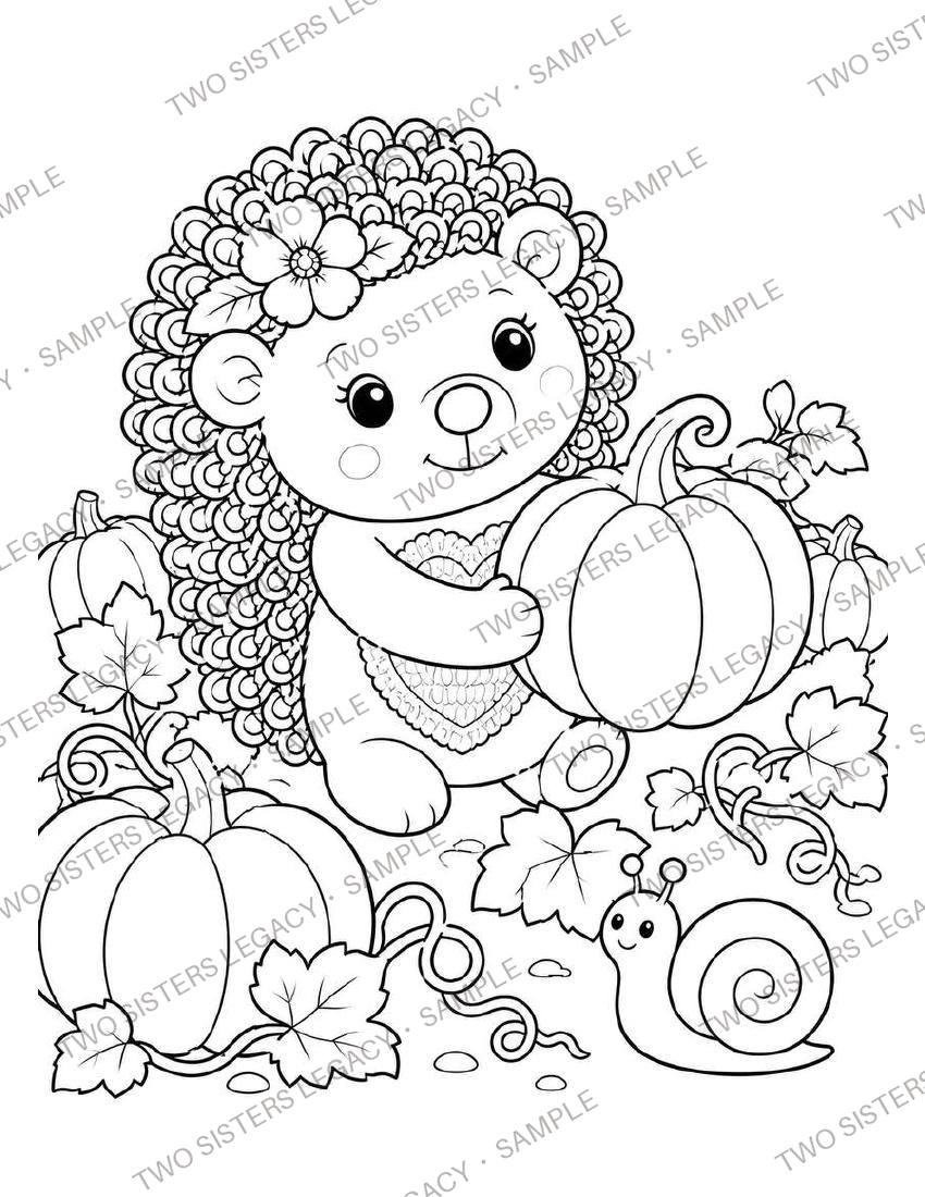 Pip & Hazel Coloring Page 17 cover