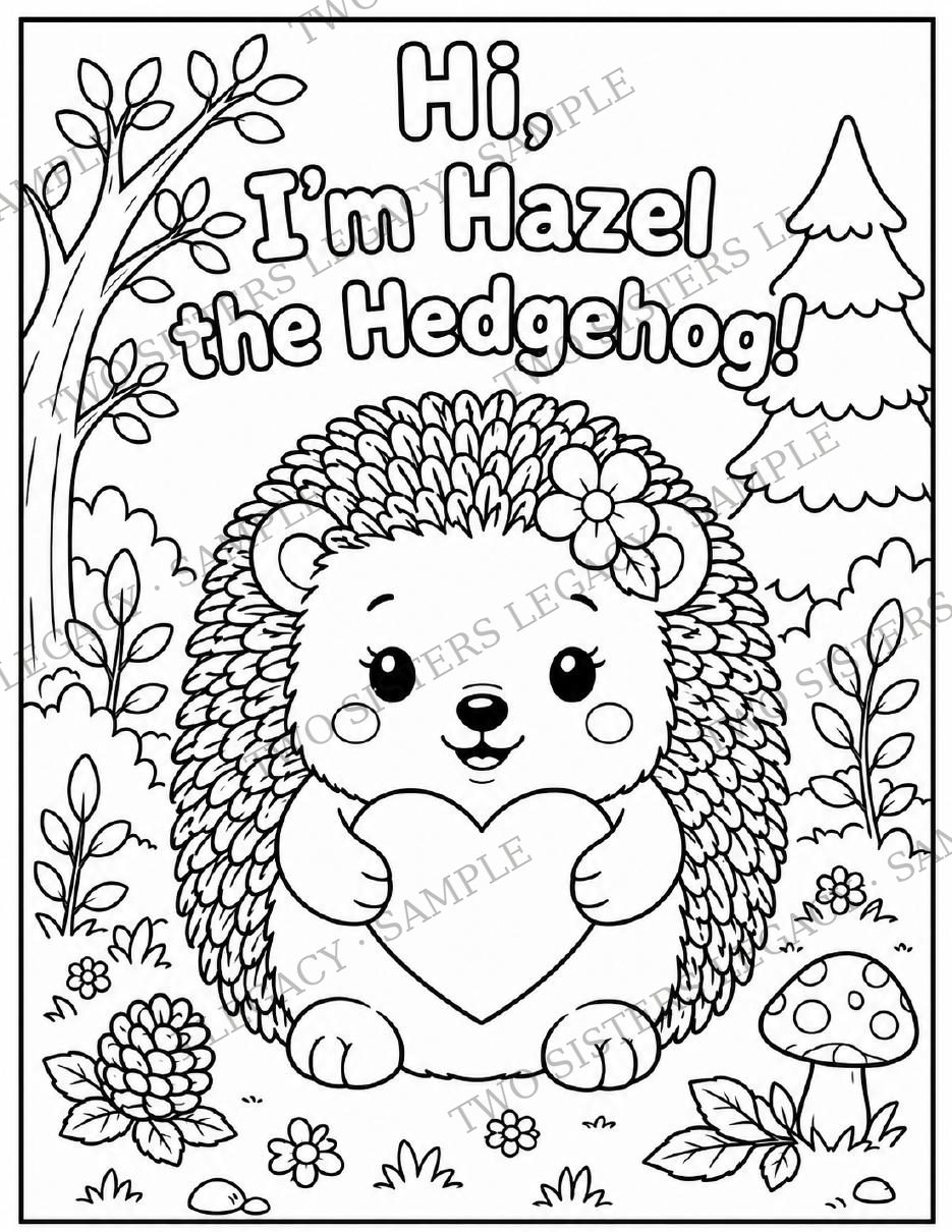 Millie & Friends Coloring Page 4 cover