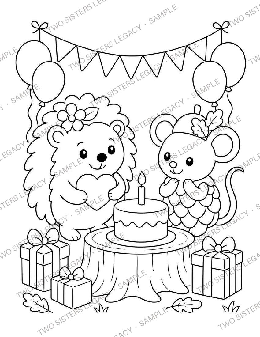 Pip & Hazel Coloring Page 25 cover