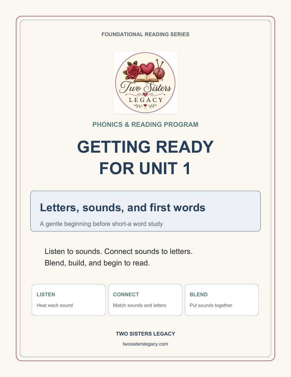 Getting Ready for Unit 1 — Free Pre-Reading Pack cover