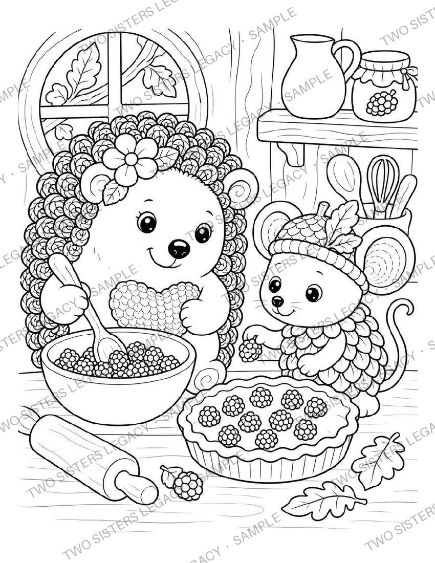 Pip & Hazel Coloring Page 5 cover
