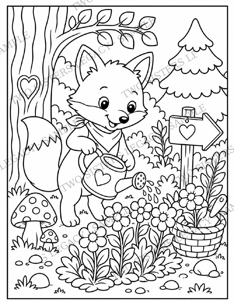 Millie & Friends Coloring Page 11 cover