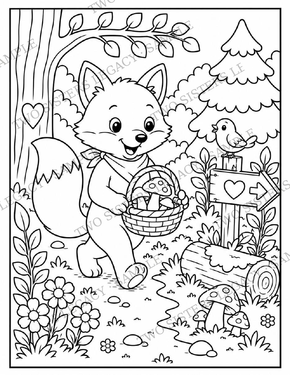 Millie & Friends Coloring Page 12 cover