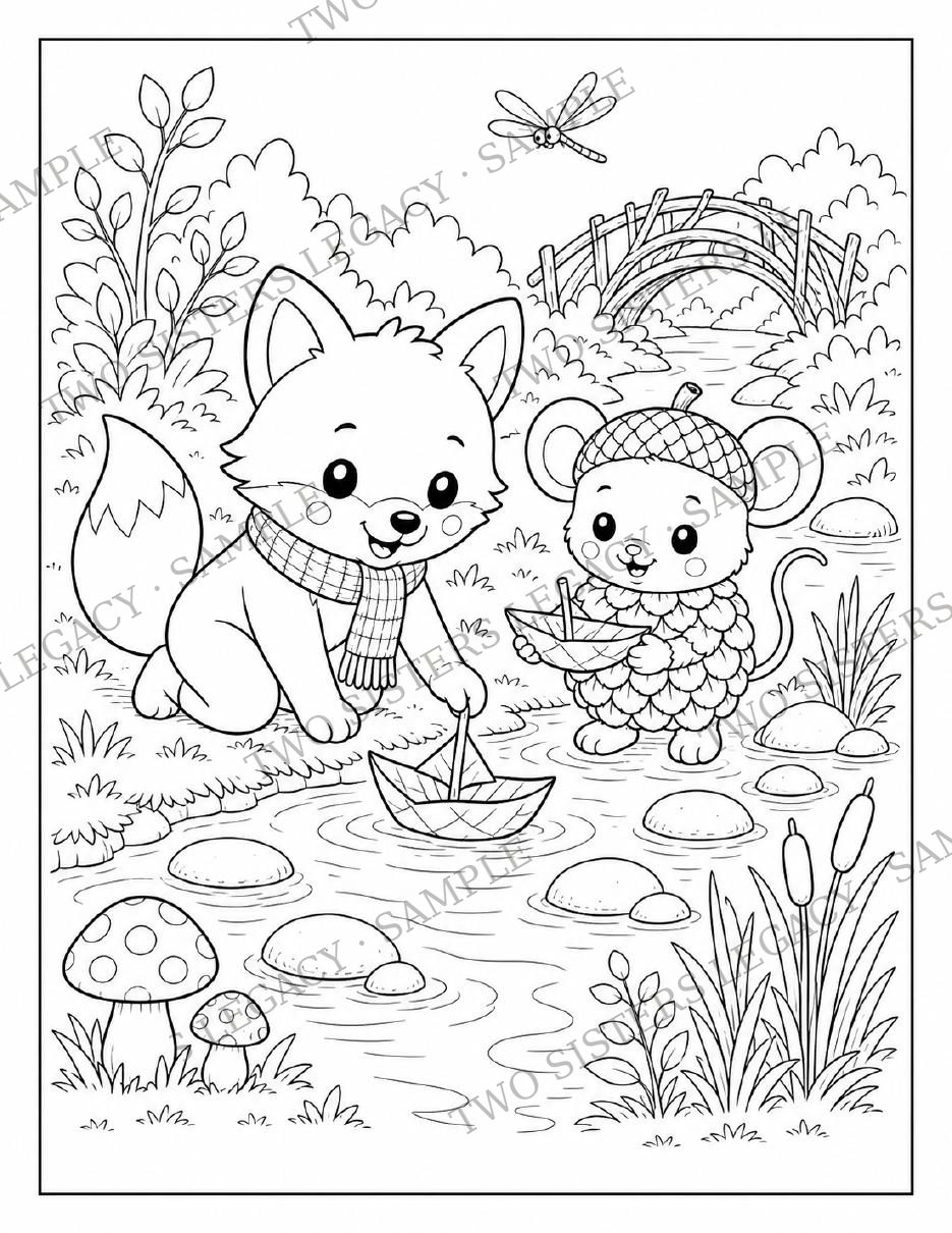 Millie & Friends Coloring Page 29 cover