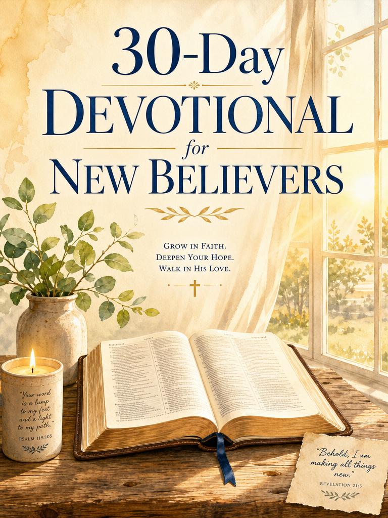 30-Day Devotional for New Believers cover