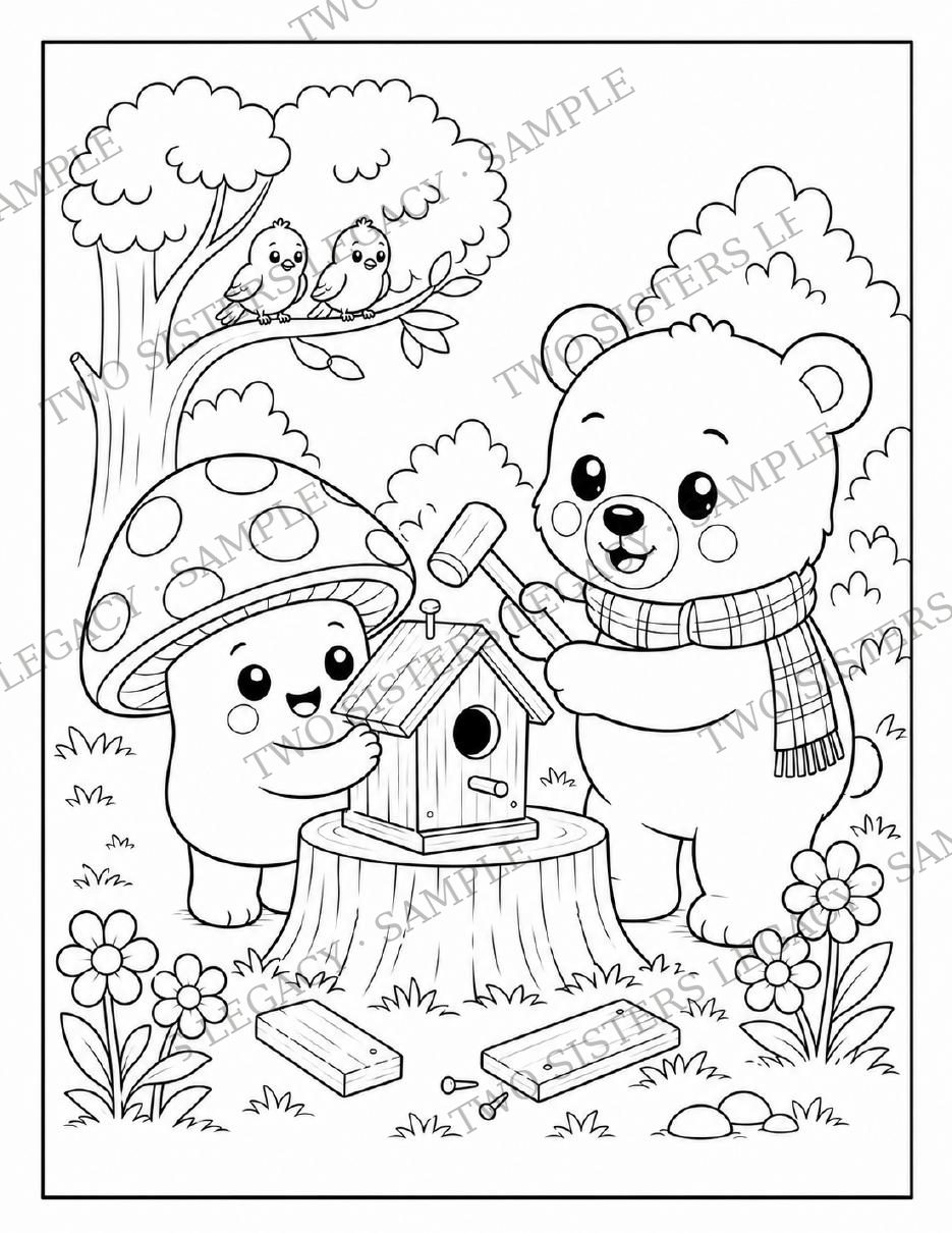 Millie & Friends Coloring Page 28 cover
