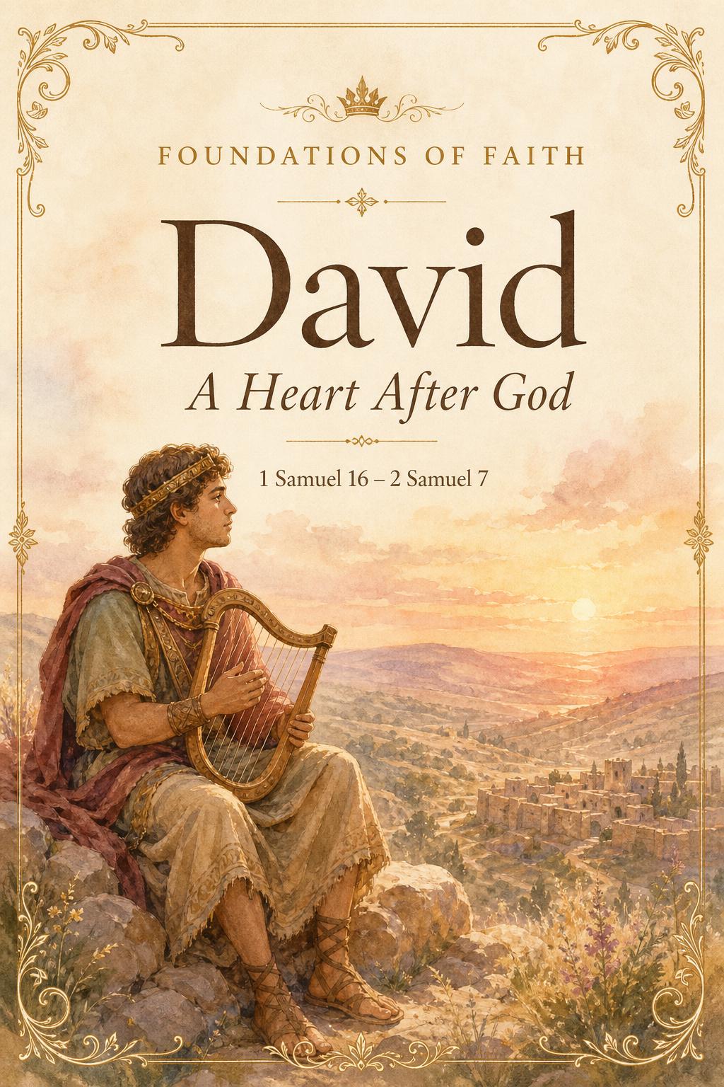 David: A Heart After God — Bible Study cover