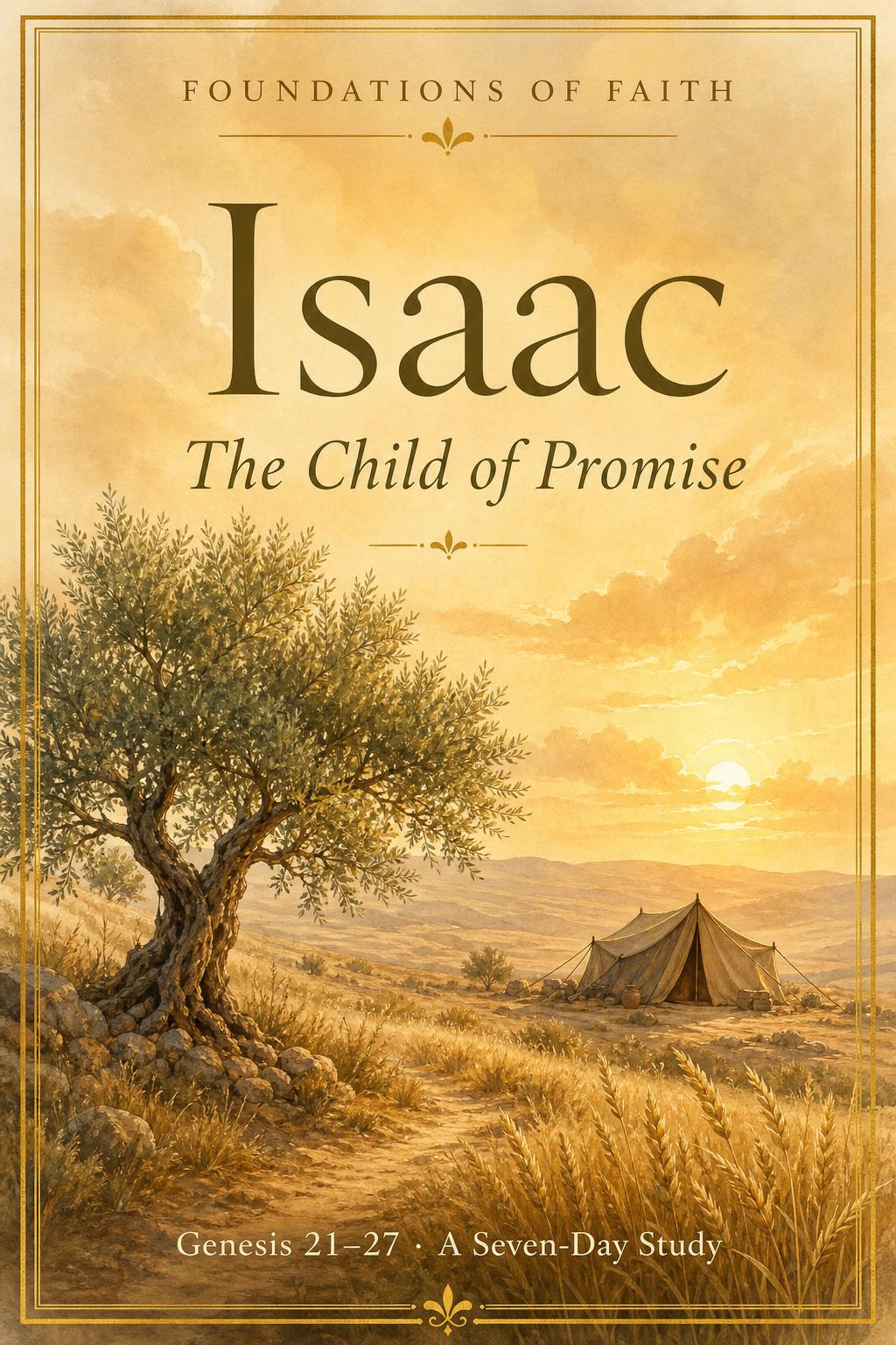 Isaac: The Child of Promise — Bible Study cover