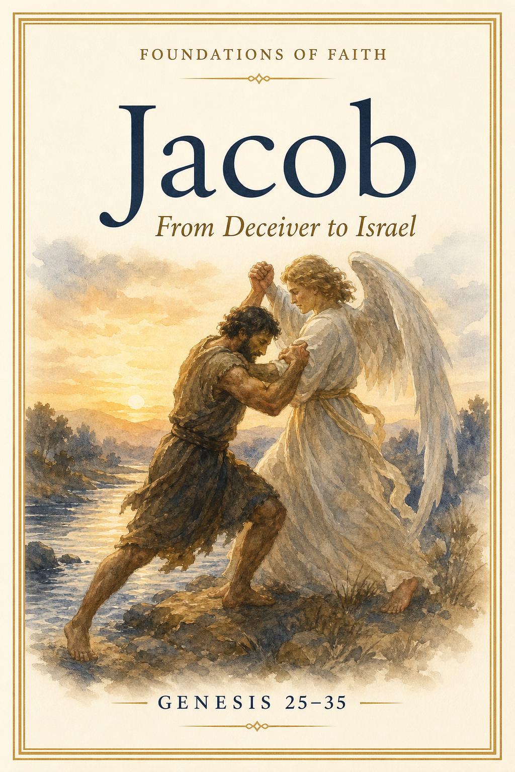 Jacob: From Deceiver to Israel — Bible Study cover