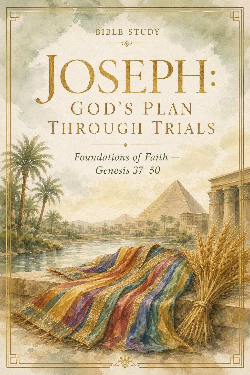 Joseph: God's Plan Through Trials — Bible Study cover