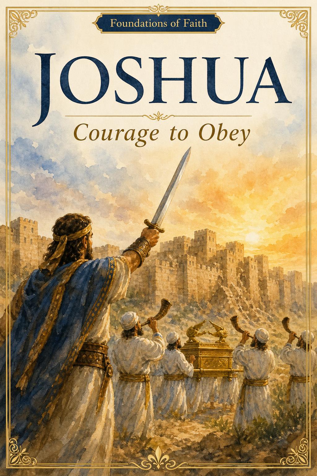 Joshua: Courage to Obey — Bible Study cover