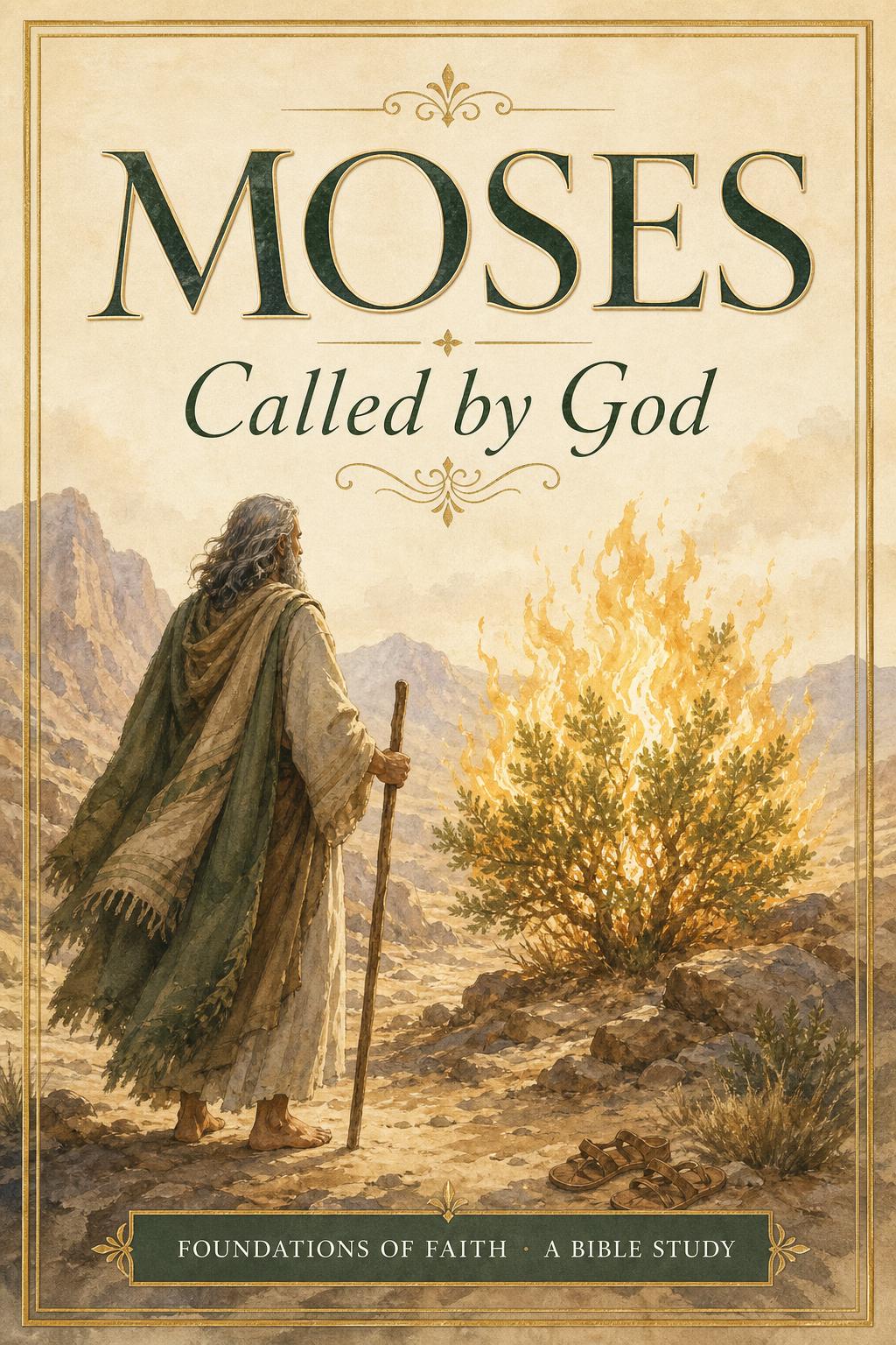 Moses: Called by God — Bible Study cover