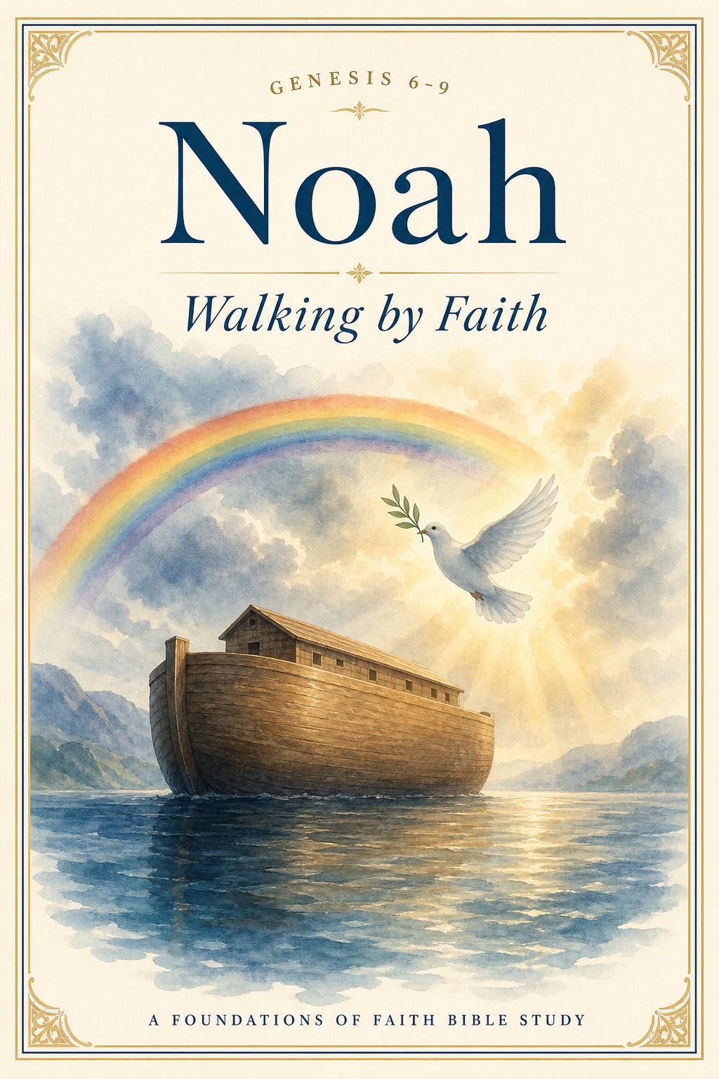 Noah: Walking by Faith — Bible Study cover
