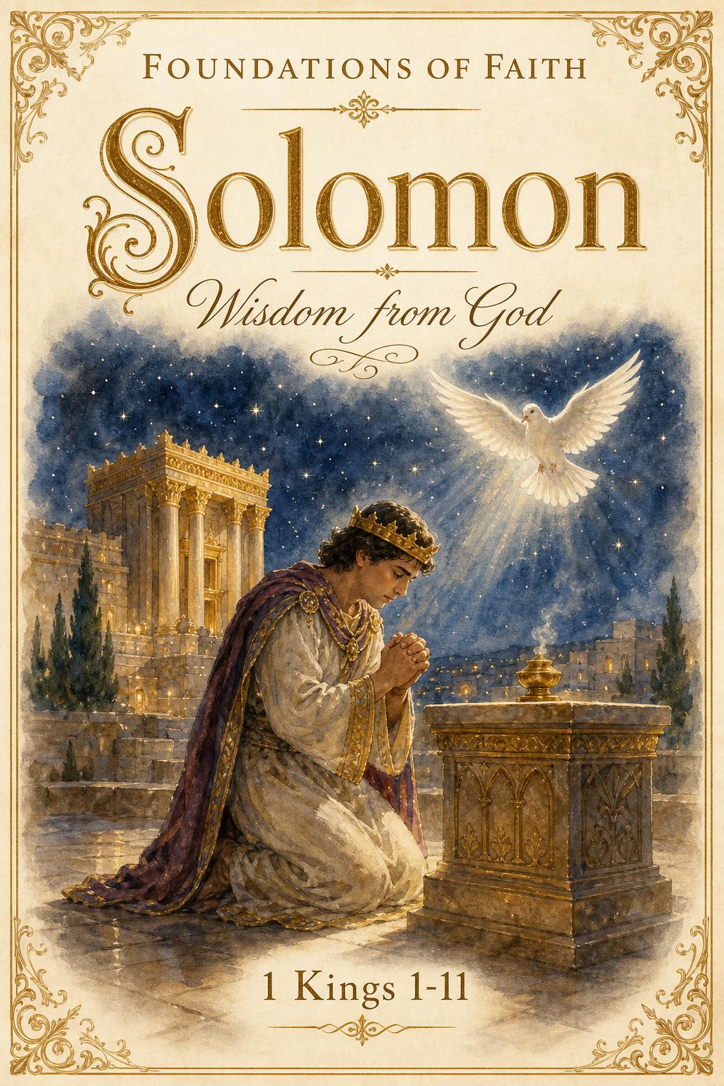 Solomon: Wisdom from God — Bible Study cover